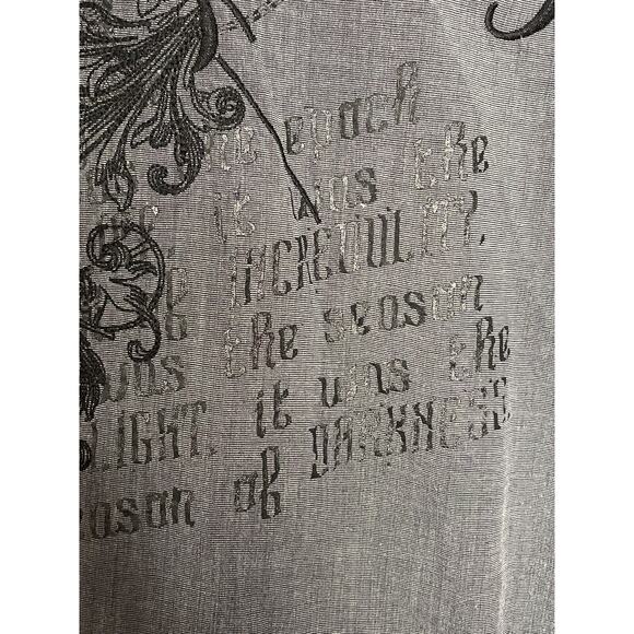 Mens At Collins Dress Shirt Cross Buckle Style Grey Embellishments Size 2XL - Picture 5 of 9